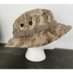 MIL-Type -J-44320 HAT SUN HOT WEATHER VENTED MILITARY TYPE II DESERT 7 3/4